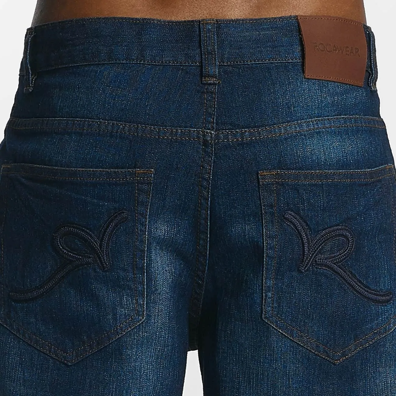 ROCA WEAR JEANS LOOSE FIT MID BLUE