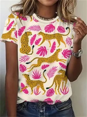 Savannah | Women's shirt with animal print