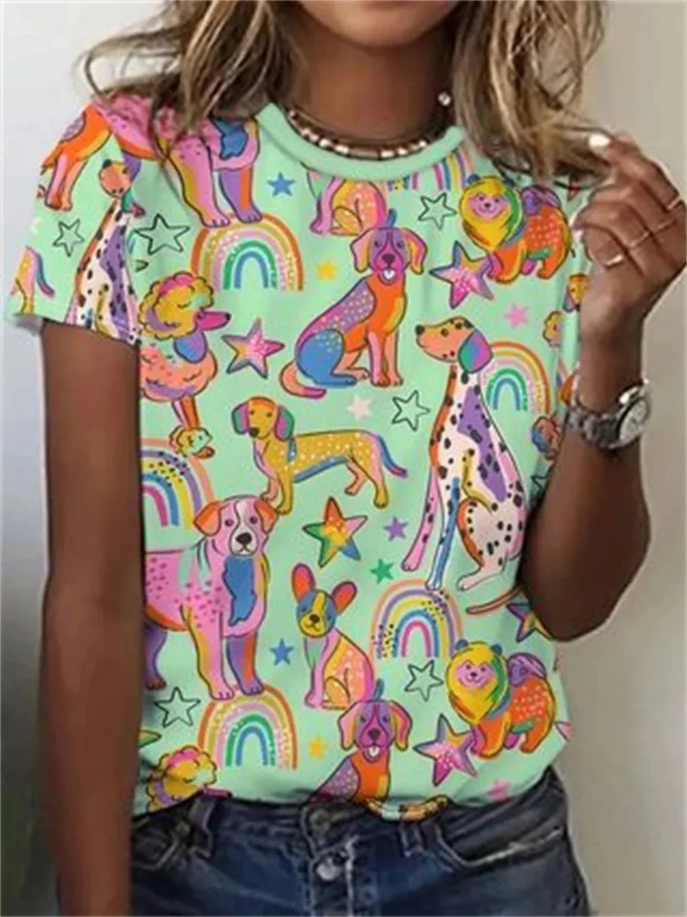 Savannah | Women's shirt with animal print