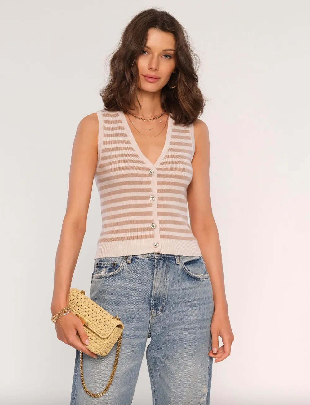 Scarlett Vest-Oat