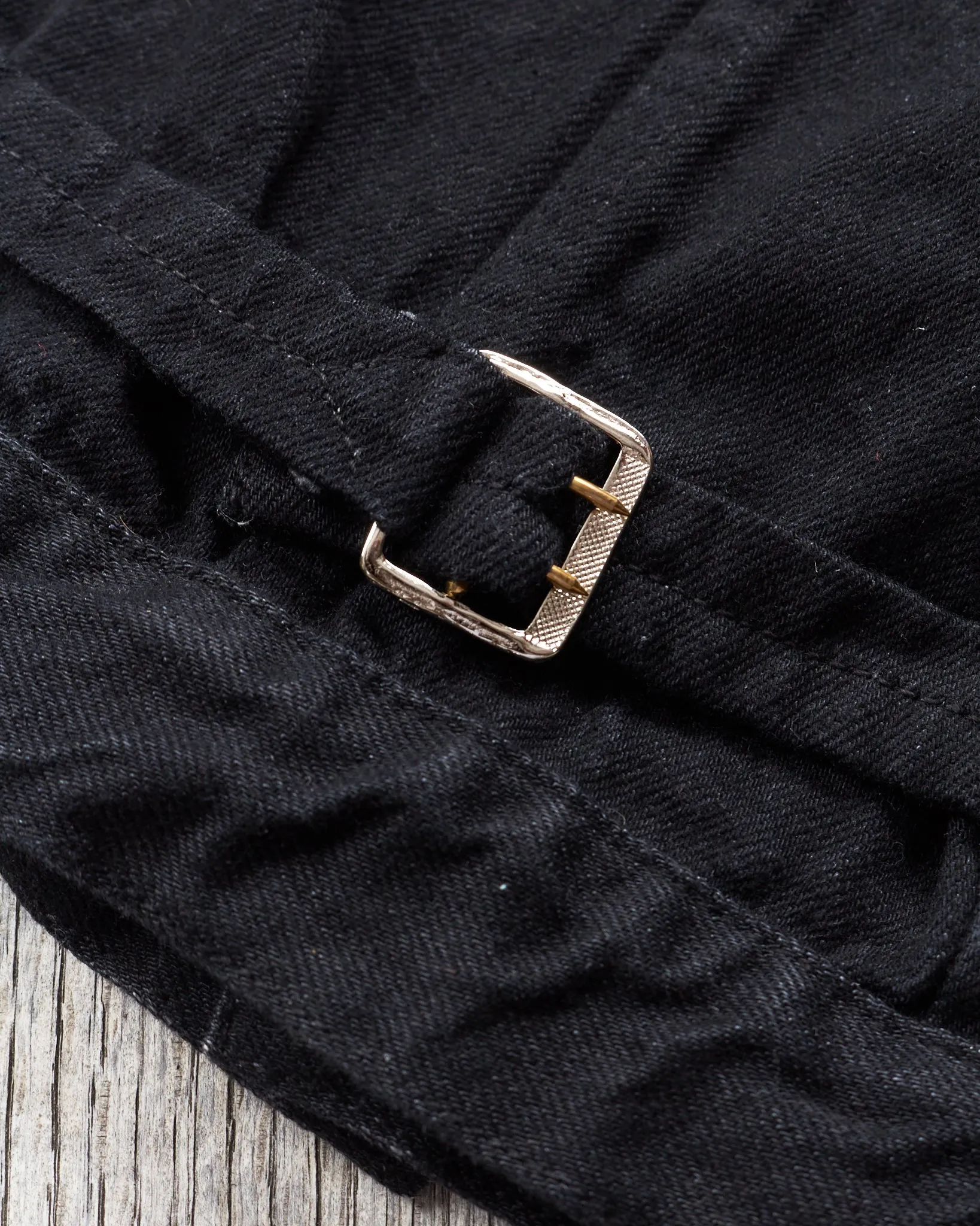 Second Hand TCB Jeans S40's Jacket Black Denim One Wash Size 40