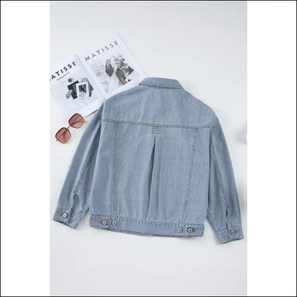 Sky Blue Oversized Denim Jacket: Drowning in Style  from Needful Things 💙