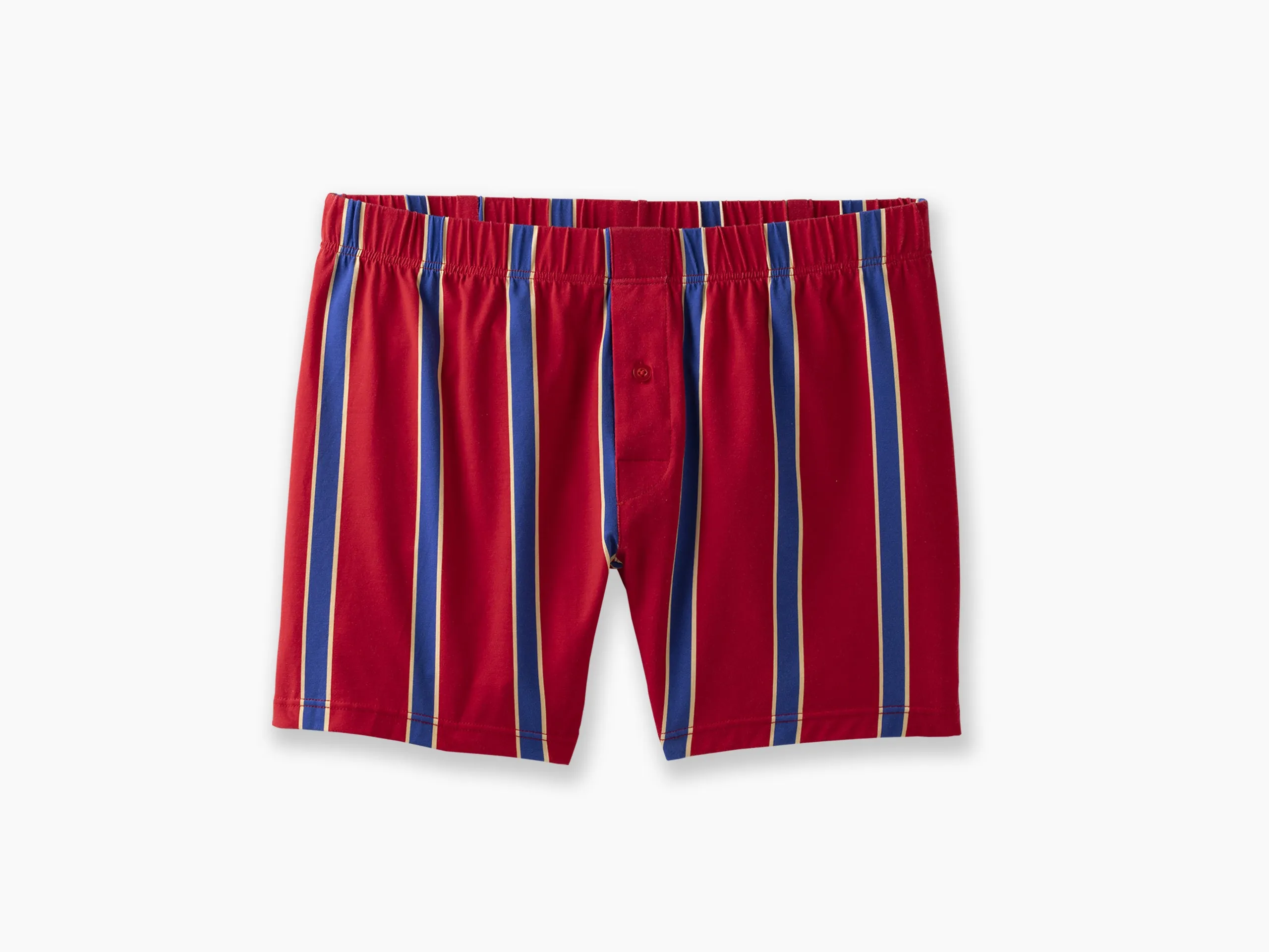 Slim Fit Boxer ~ Red Collegiate Stripe