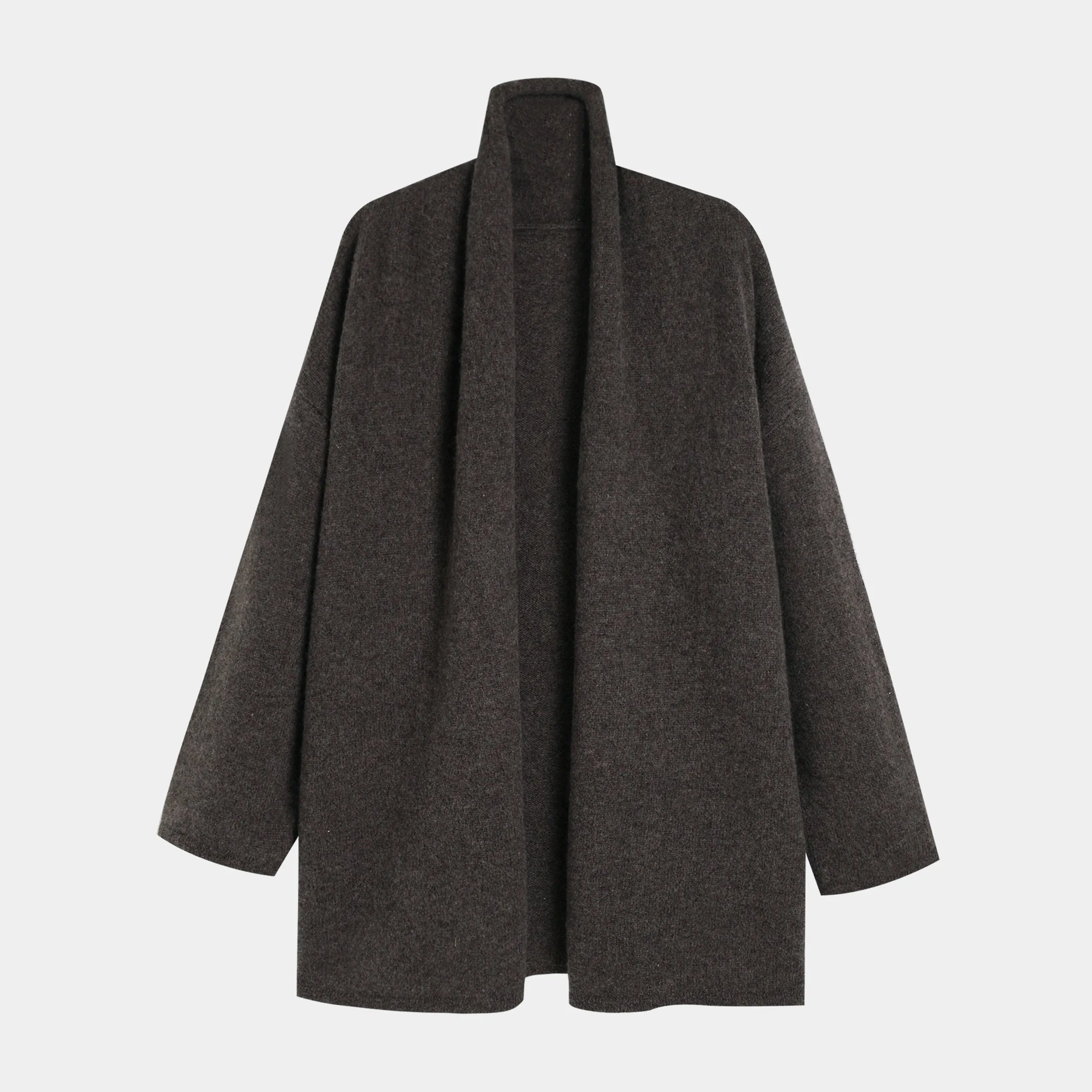 Soft Cashmere and Wool Blend Cardigan