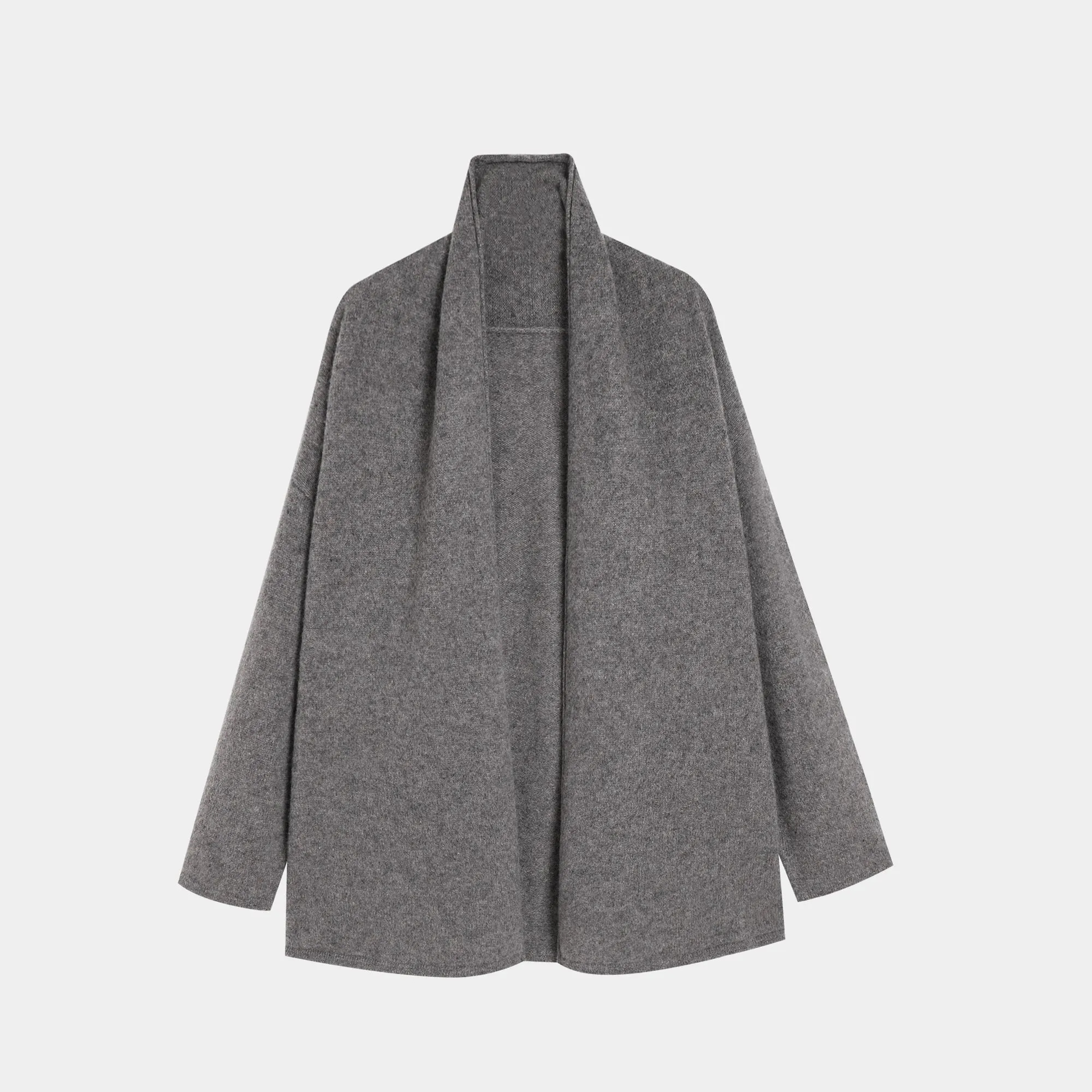Soft Cashmere and Wool Blend Cardigan
