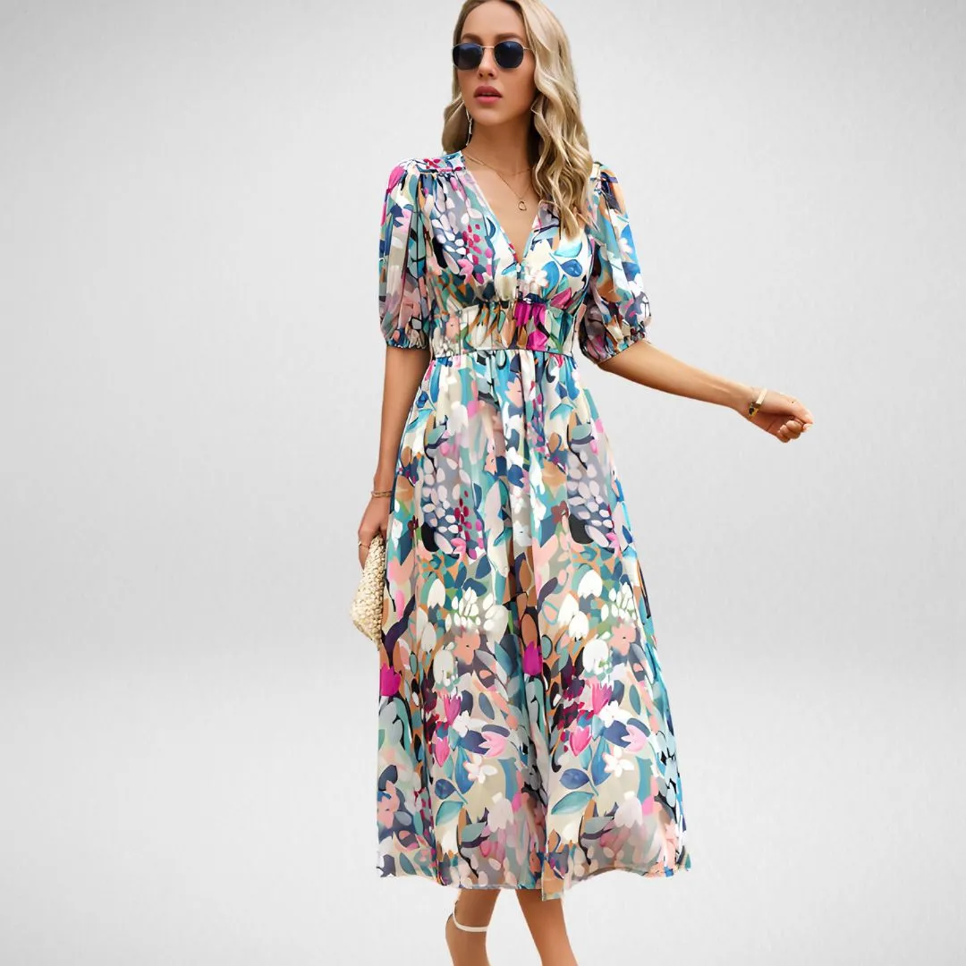 Sophie™ | Modern V-Neck Dress