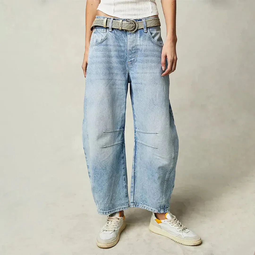 Sovyn - Stylish Wide Jeans for Women