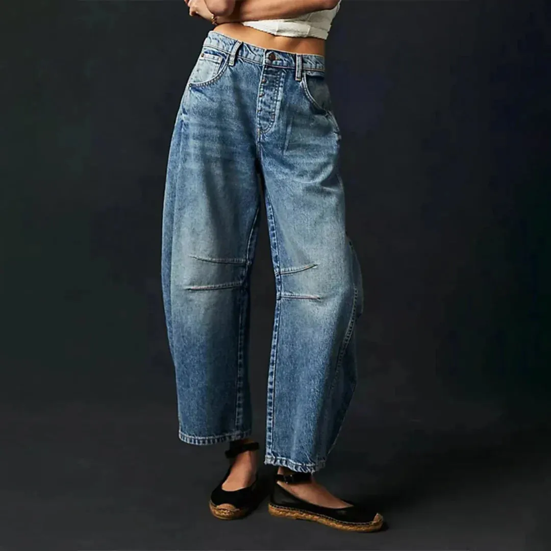 Sovyn - Stylish Wide Jeans for Women