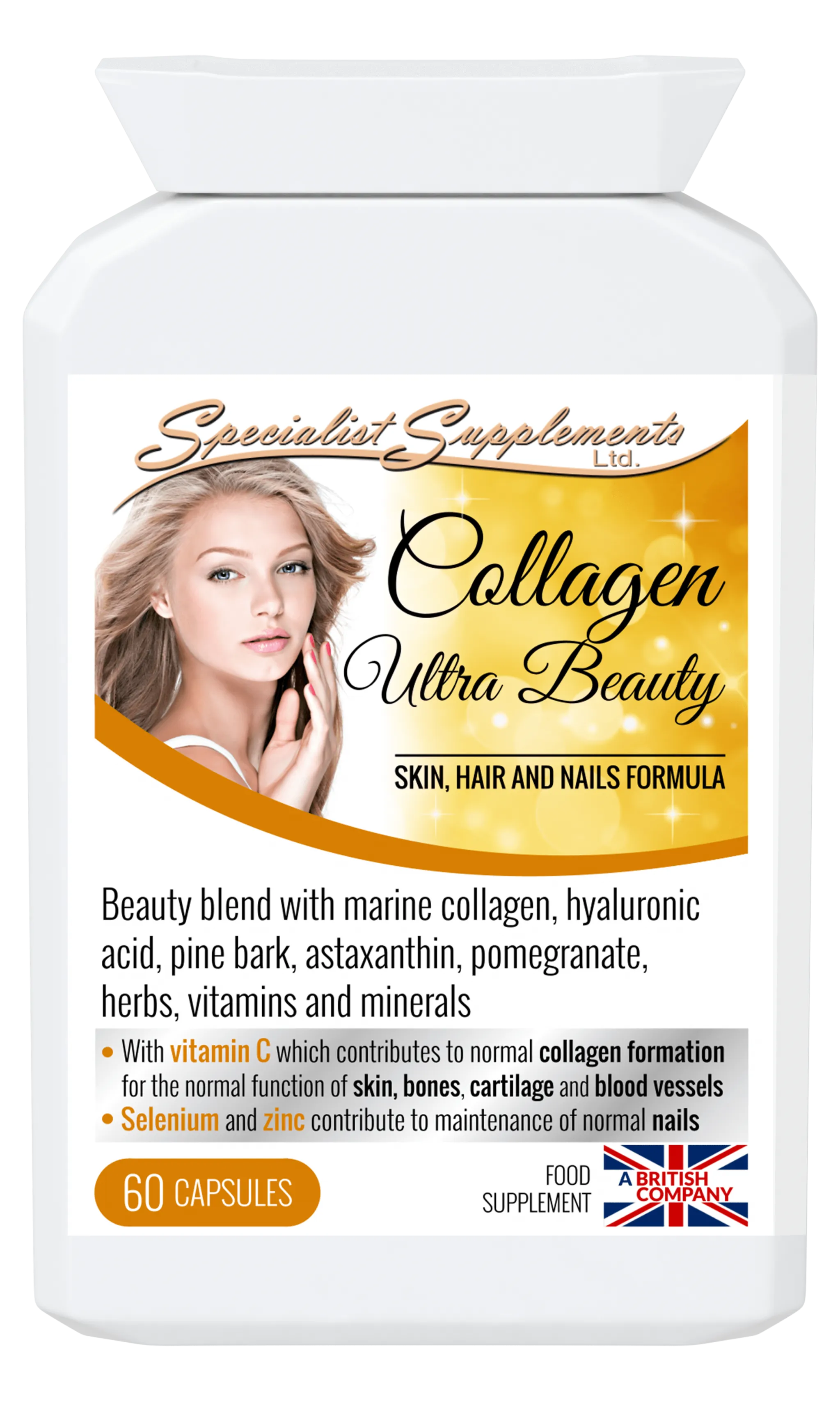 Specialist Supplements Collagen Ultra Beauty 60's