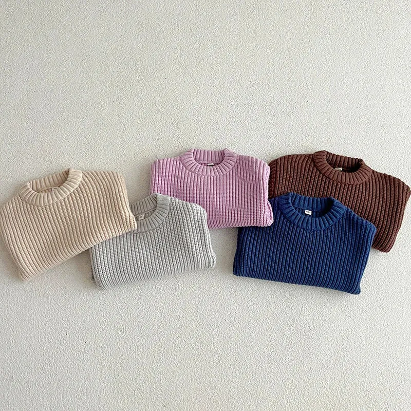 Super Soft Fabric - Knitted Jumper For Children In Different Colours