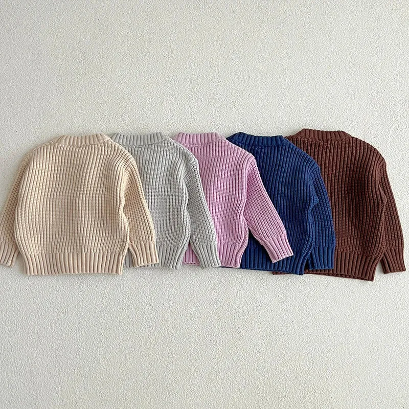 Super Soft Fabric - Knitted Jumper For Children In Different Colours