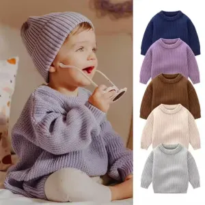 Super Soft Fabric - Knitted Jumper For Children In Different Colours