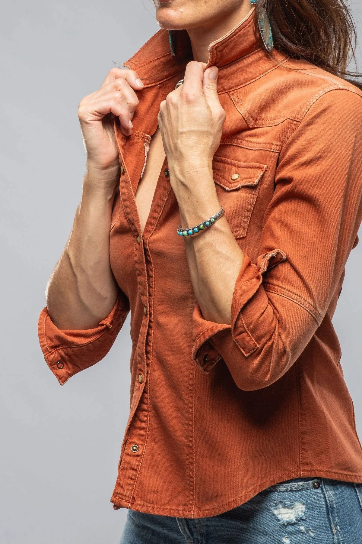 Sweetwater Denim Shirt In Coccio