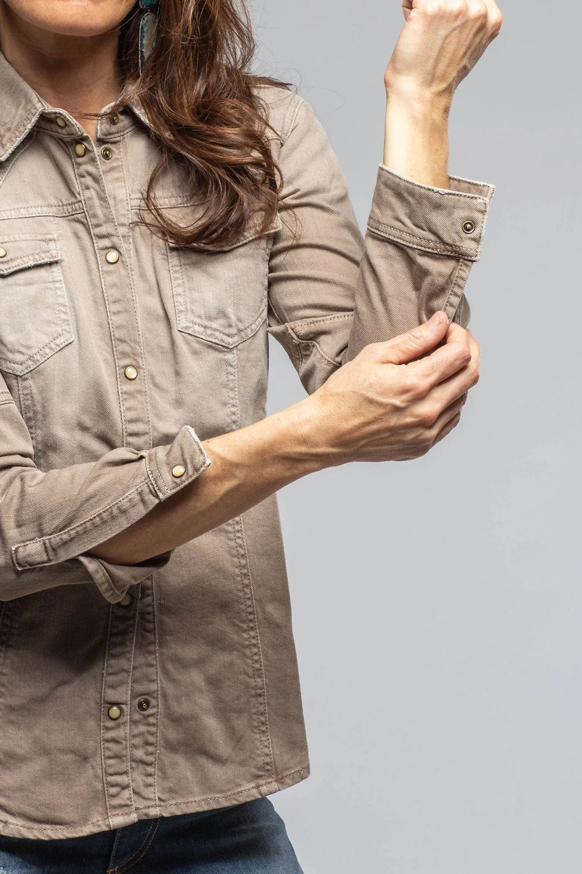 Sweetwater Denim Shirt In Tortora
