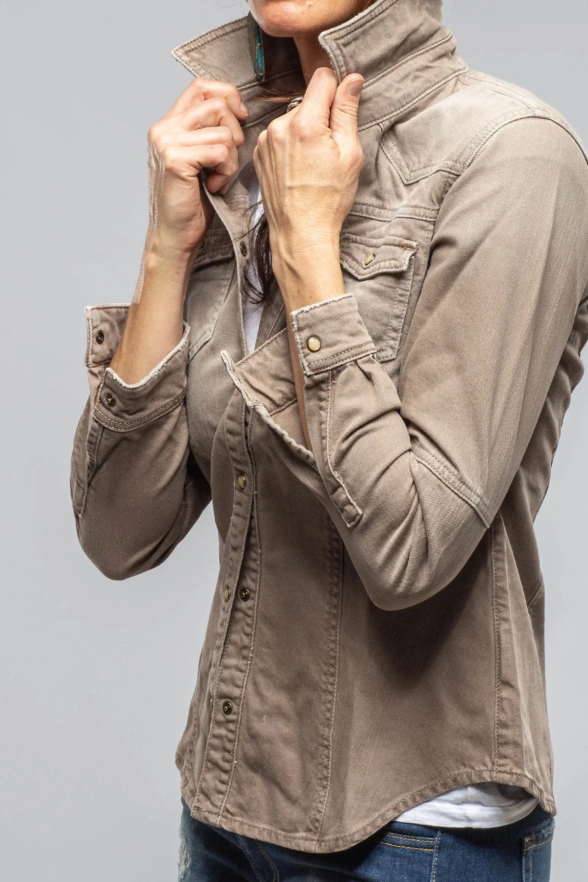 Sweetwater Denim Shirt In Tortora