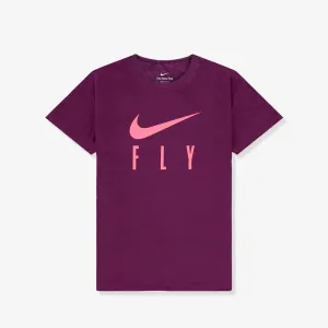 Swoosh Fly 'Gravity Will Never Be The Same' Dri-FIT Women's T-Shirt - Purple