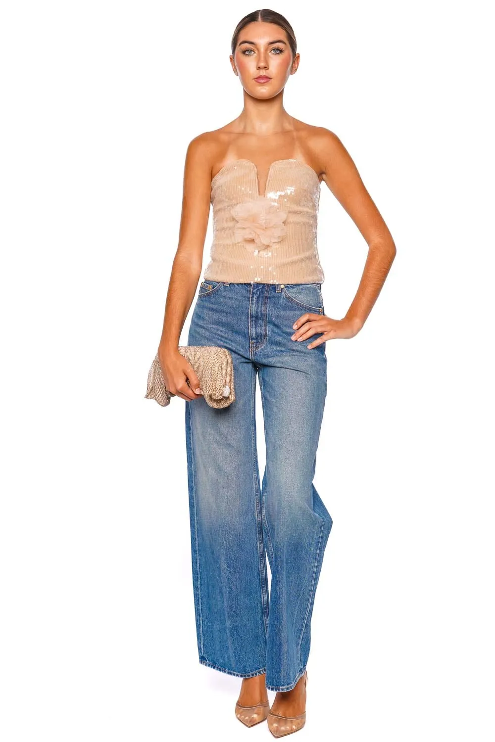 The Willow Danube Wide Leg Jean