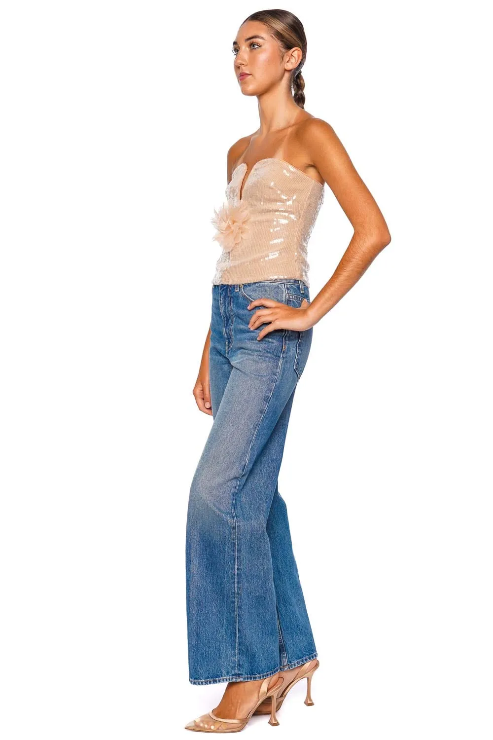 The Willow Danube Wide Leg Jean