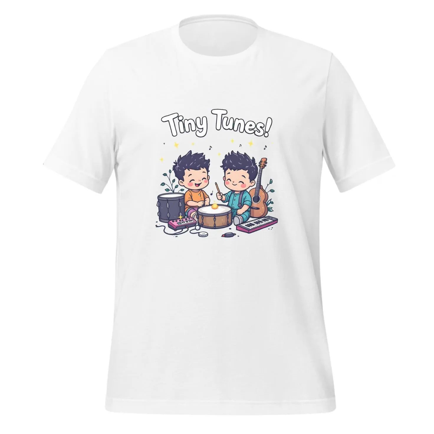 Tiny Tunes! Baby Music Illustration | Classic T-Shirt (Unisex)