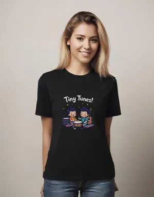 Tiny Tunes! Baby Music Illustration | Classic T-Shirt (Unisex)