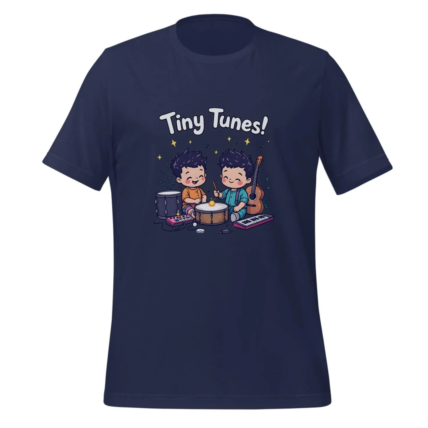 Tiny Tunes! Baby Music Illustration | Classic T-Shirt (Unisex)