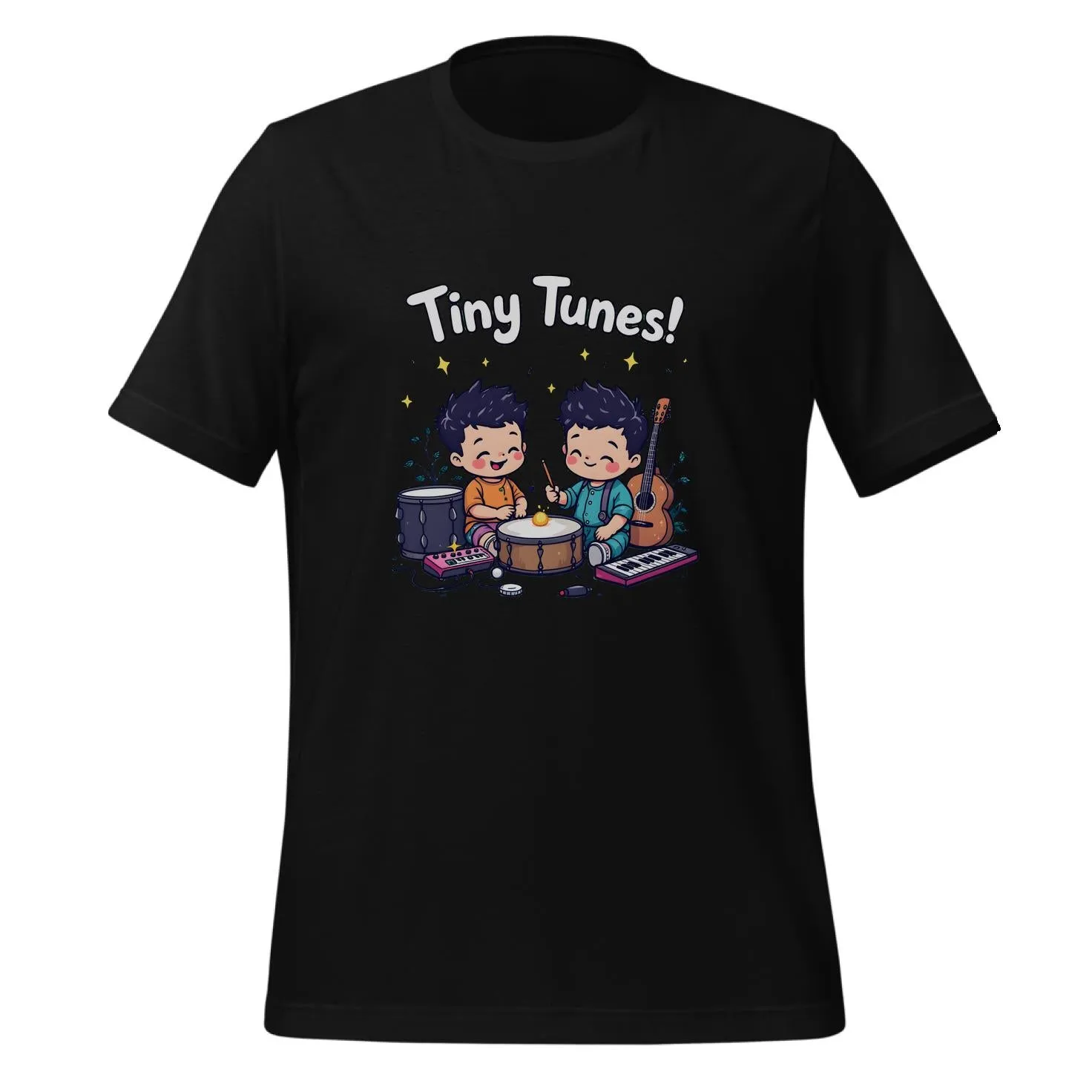 Tiny Tunes! Baby Music Illustration | Classic T-Shirt (Unisex)