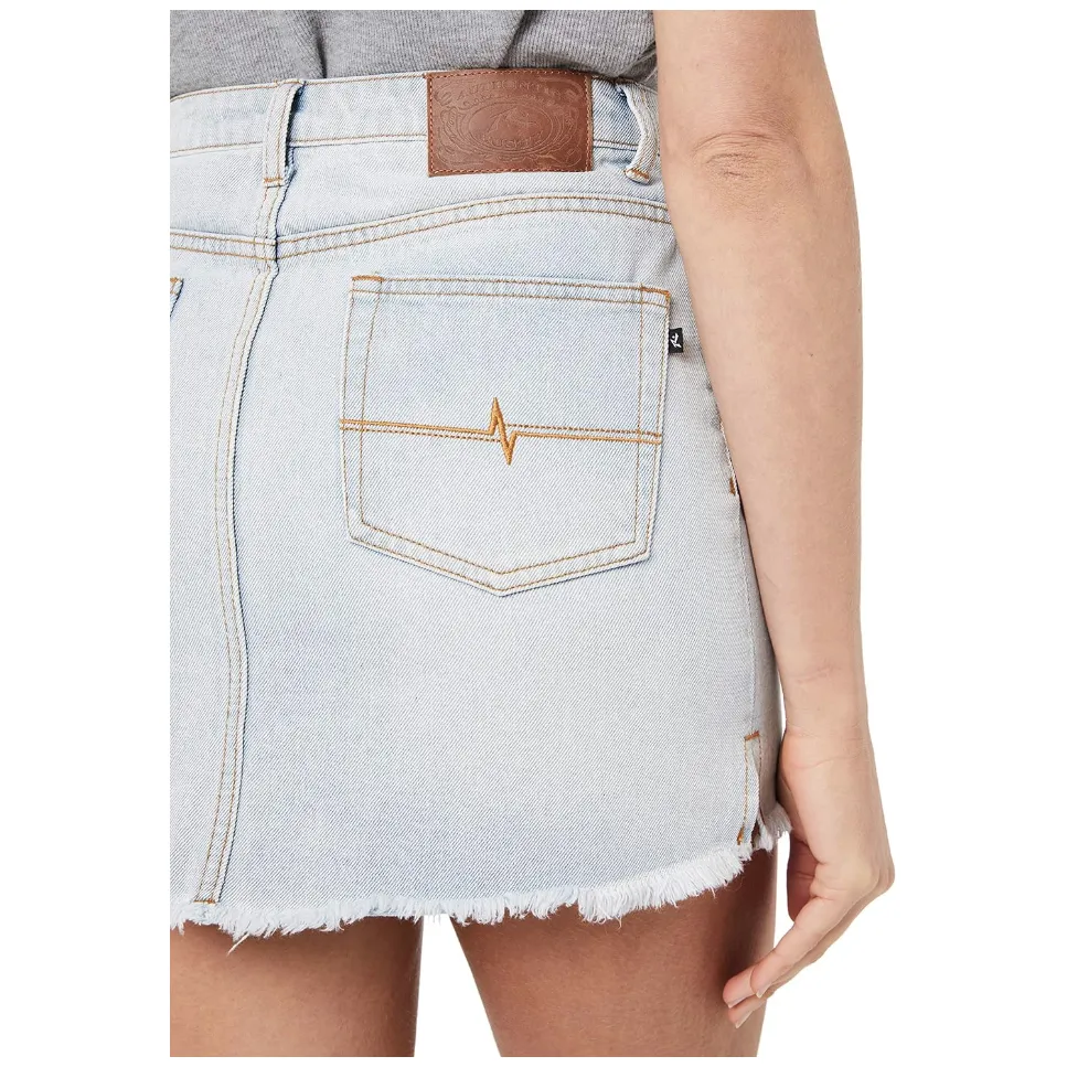 Tomorrow Denim Skirt - Salt Blue