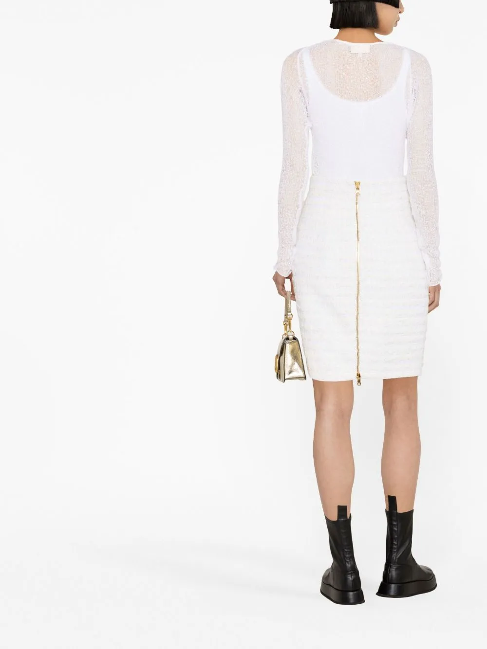 Tweed Mini Skirt