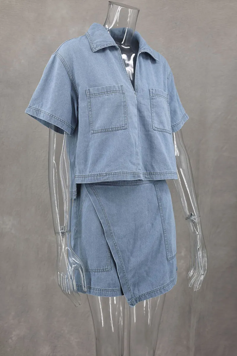 UM0557 Polo Shirt and Shorts Set