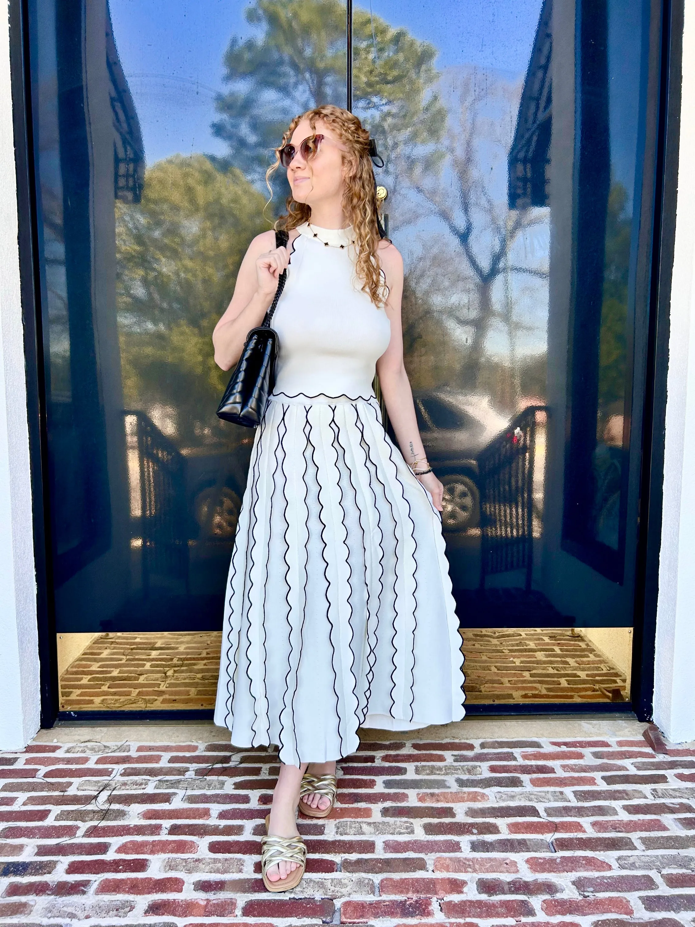 Wavelength Knit Skirt Set ~ Final Sale