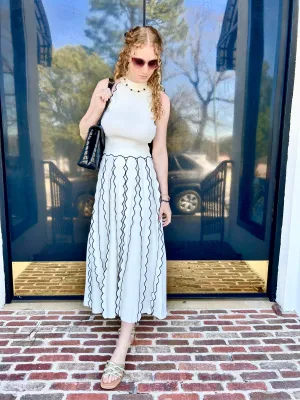 Wavelength Knit Skirt Set ~ Final Sale