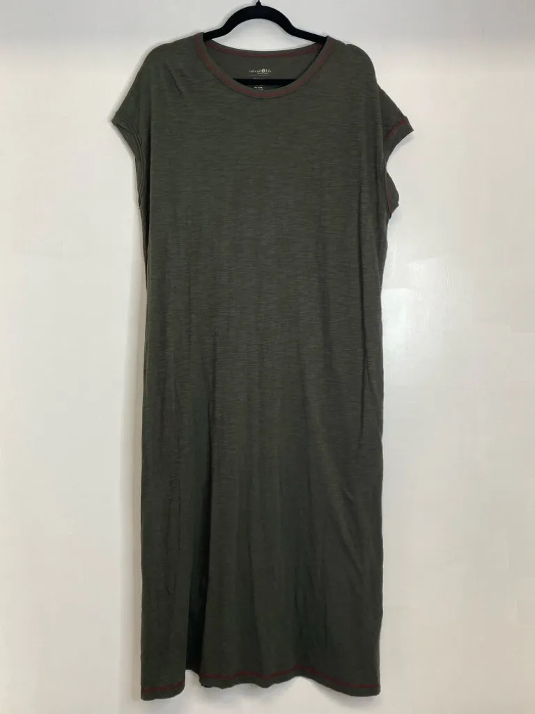Womens Size Sm Misses Green natural life Dress
