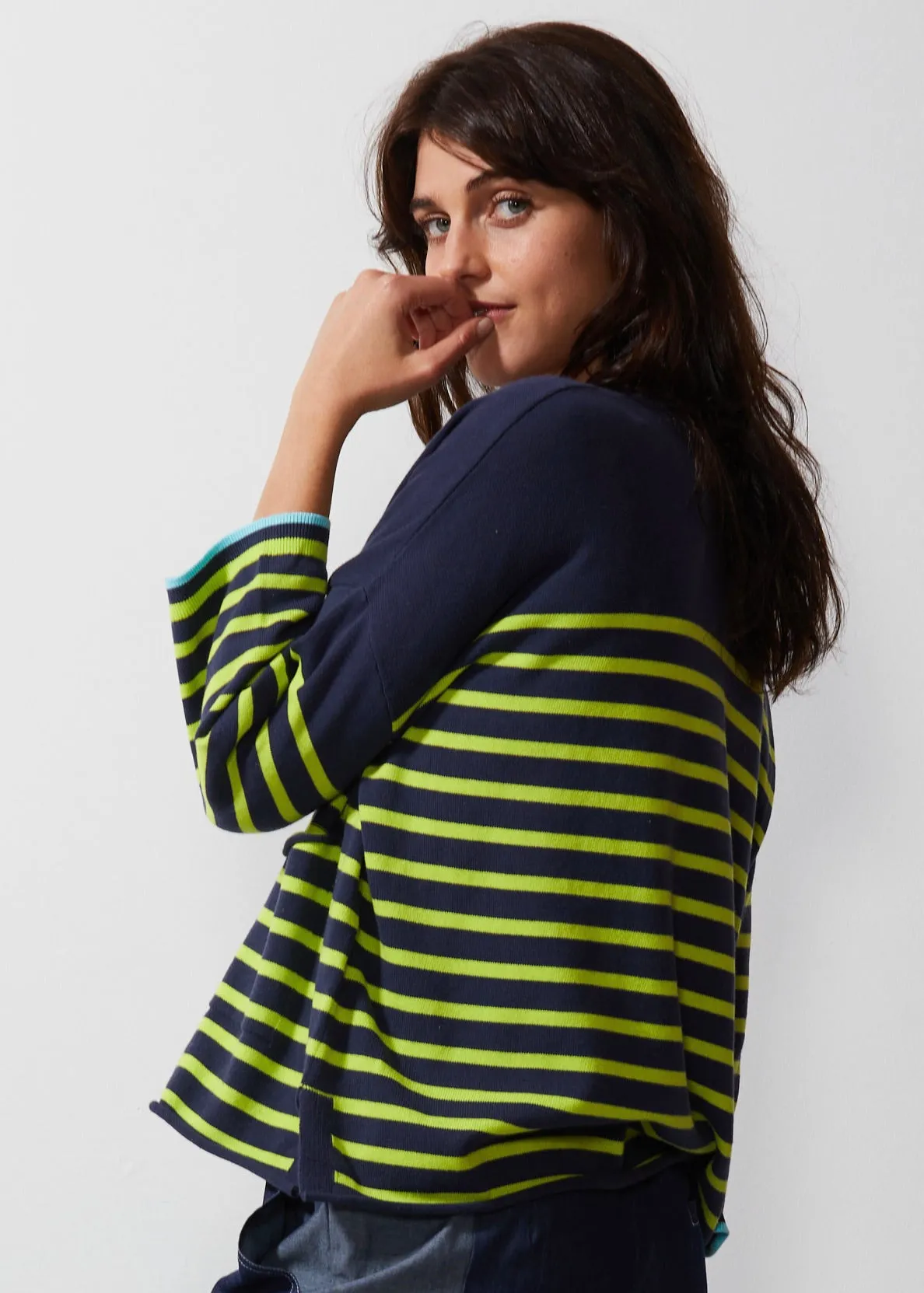 Zacket and Plover Breton Stripe knit