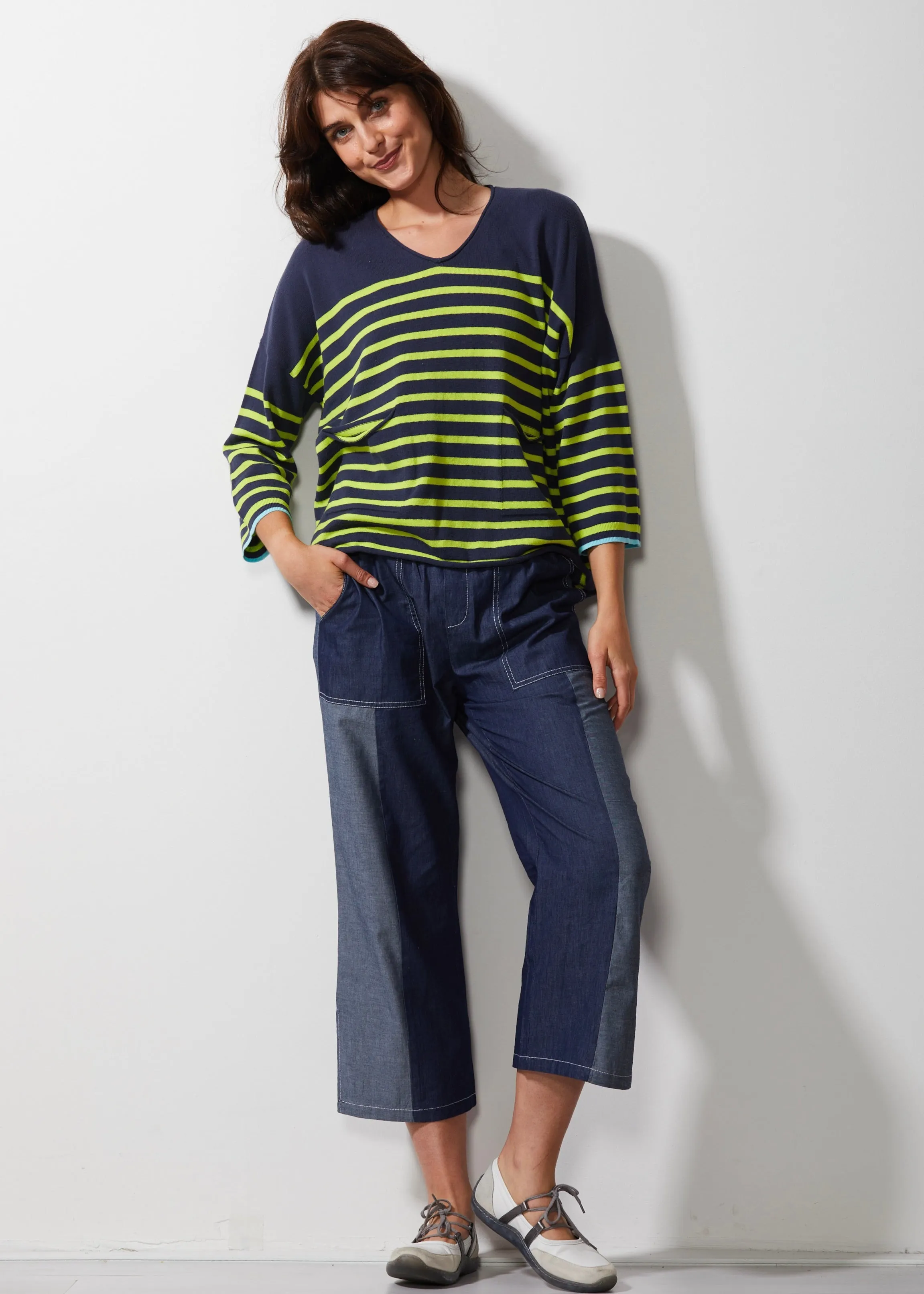 Zacket and Plover Breton Stripe knit